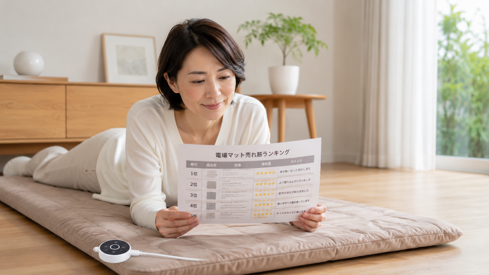電場マット売れ筋ランキングを解説｜買って良かった声が多い人気順に紹介