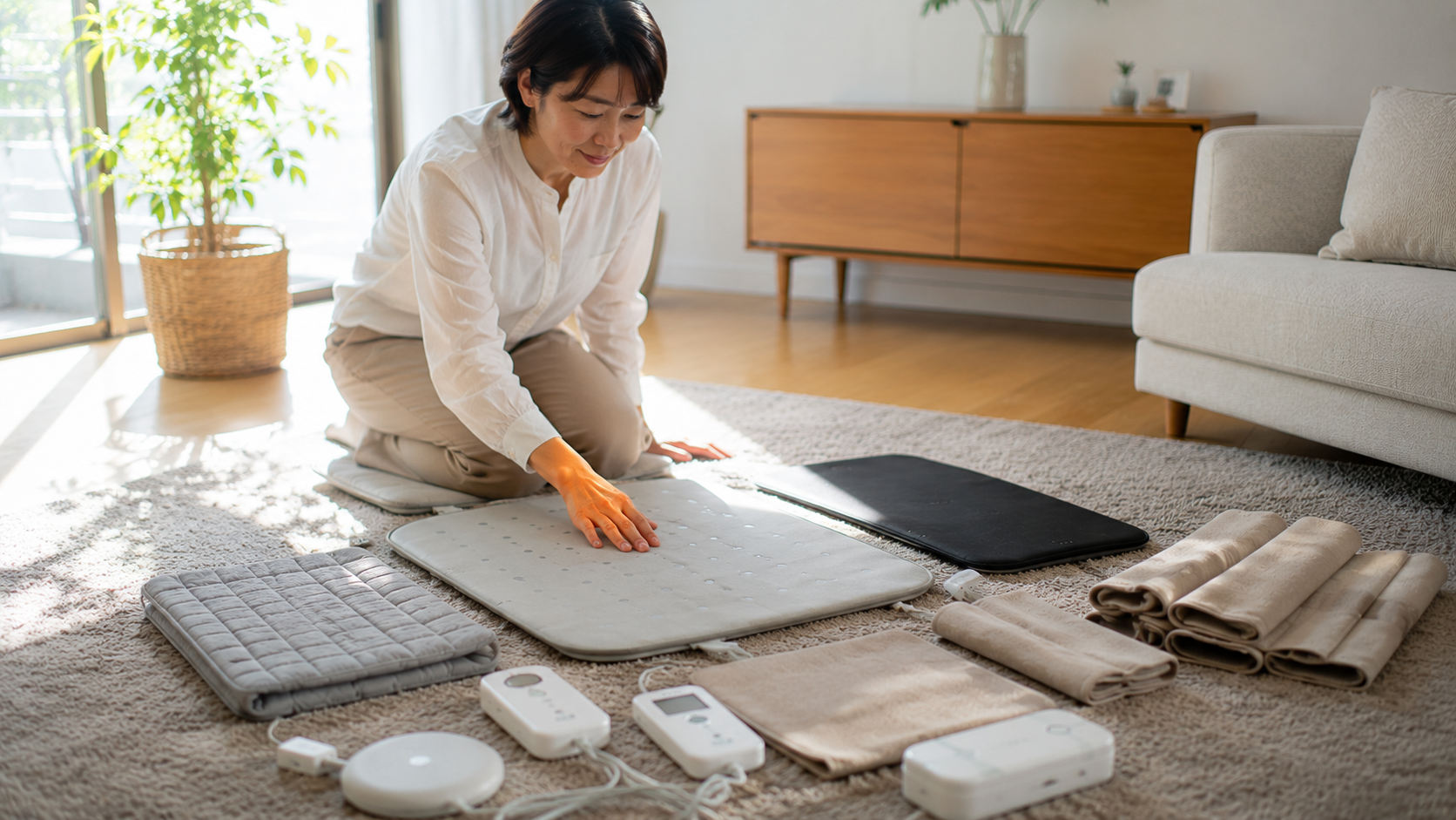 電場を使った製品の種類を徹底解説｜マットから空間タイプまで違いが分かる