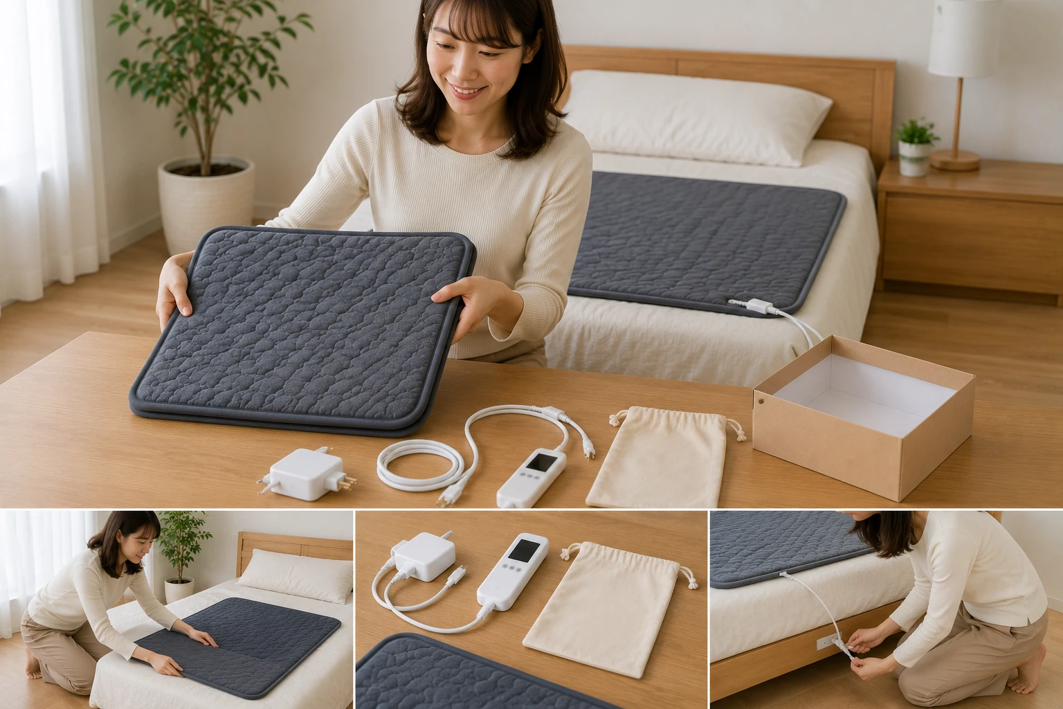 電場マットの付属品と必要なもの｜買った後に足りない！を防ぐ準備リスト