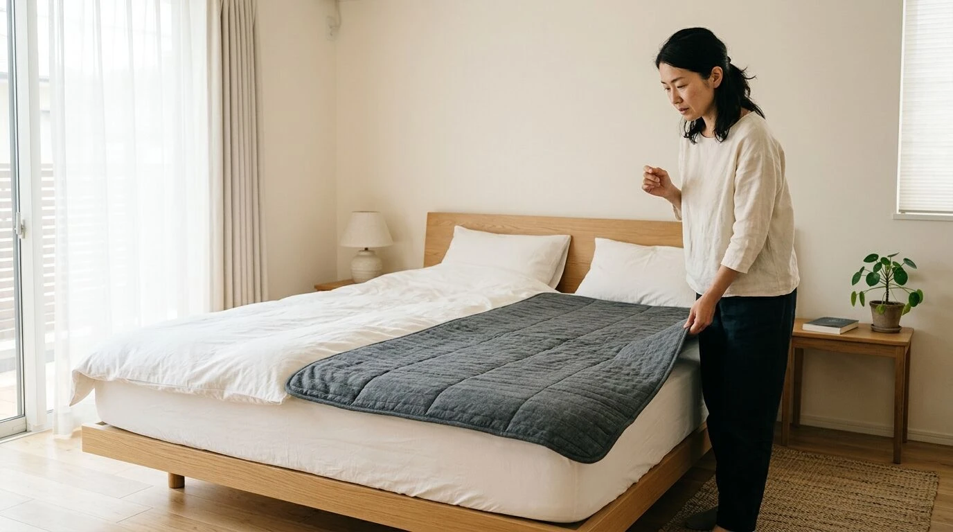 電場マットは腰の重さが気になる方の休養に合う？使い方と注意点を解説